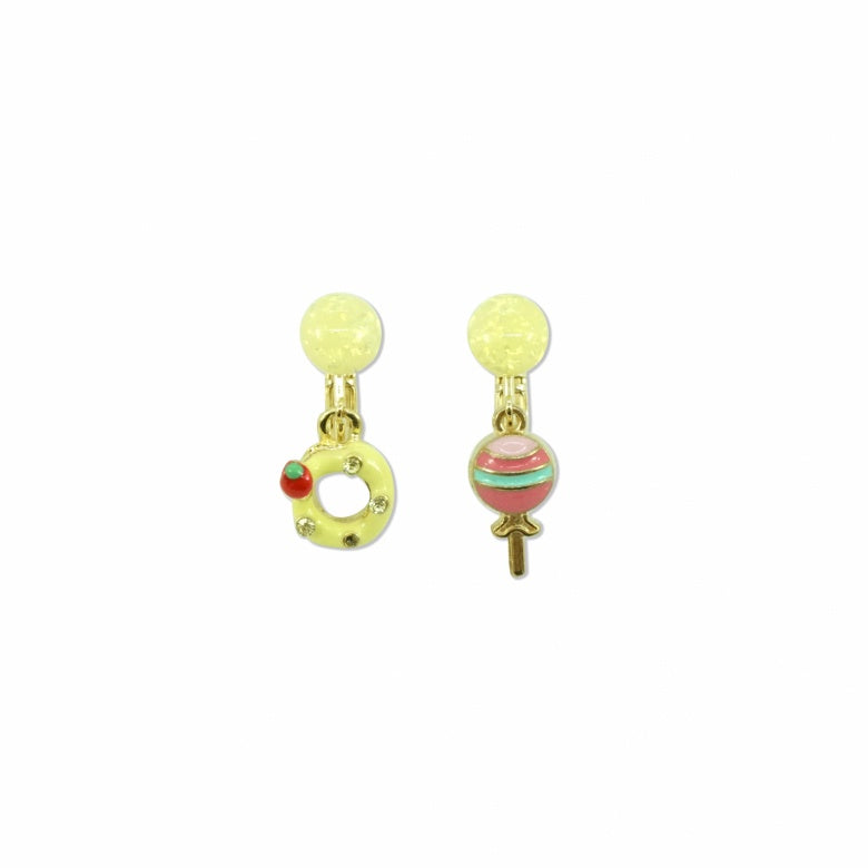 MILK X SODA CANDY SHOP EARRINGS yellow