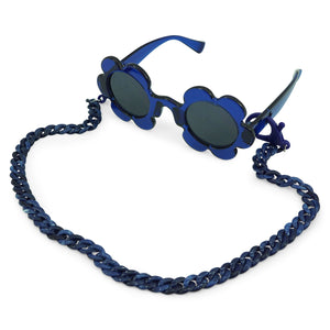 MILK X SODA FLOWER CANDY SUNGLASSES NAVY