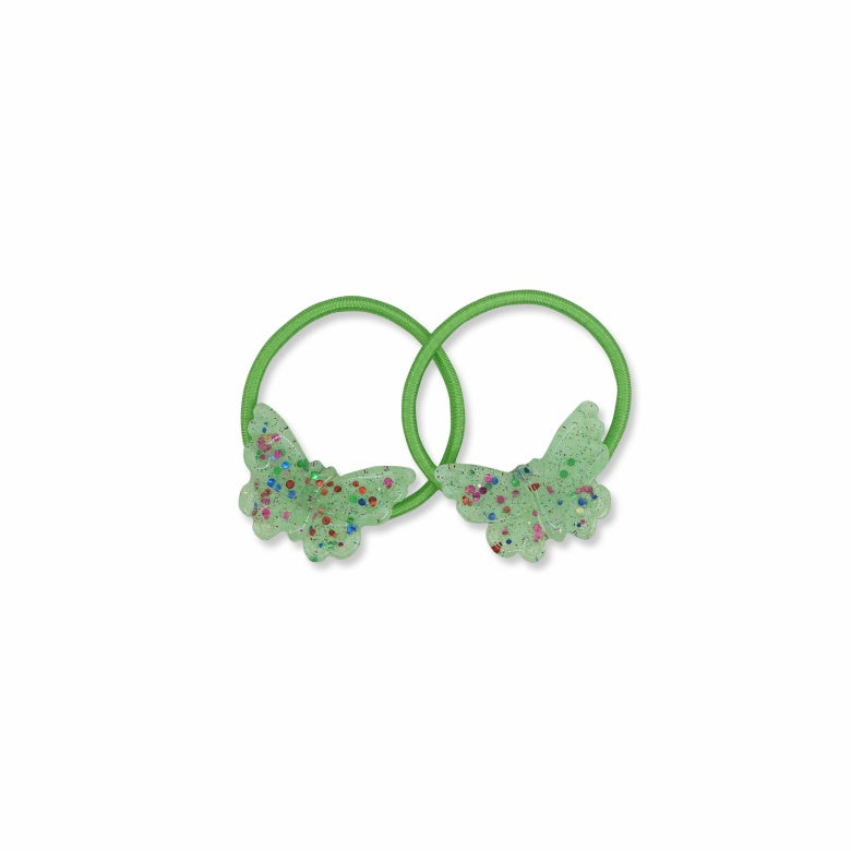 MILK X SODA BUTTERFLY HAIR TIE GREEN