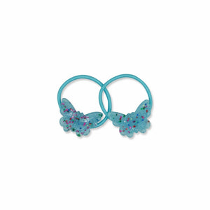 MILK X SODA BUTTERFLY HAIR TIE BLUE