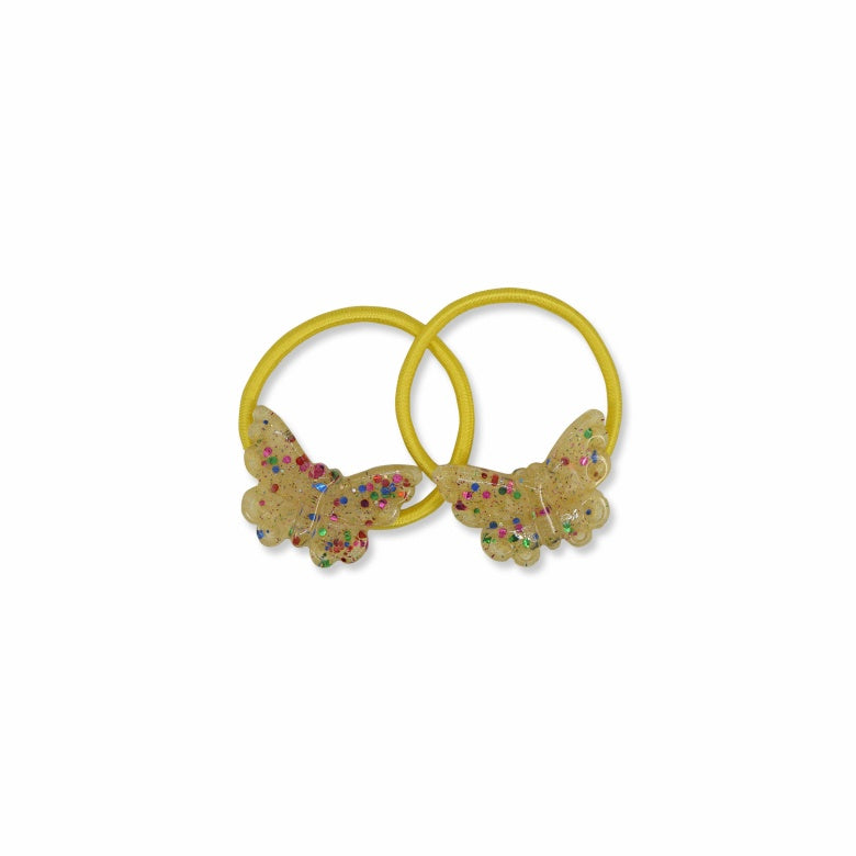 MILK X SODA BUTTERFLY HAIR TIE GOLD