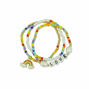 MILK X SODA RAINBOW TRIO BRACELET