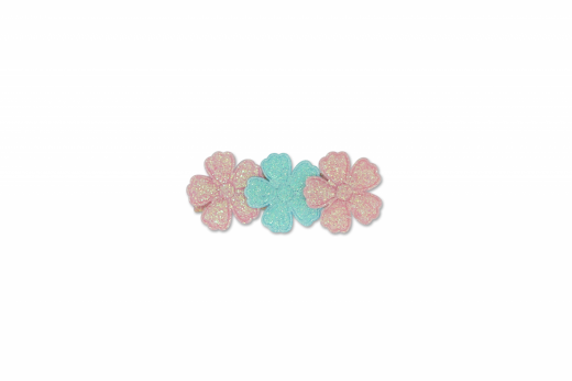 MILK X SODA TRIPLE FLOWER HAIR CLIP ASSORTED