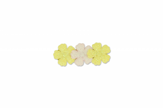 MILK X SODA TRIPLE FLOWER HAIR CLIP ASSORTED