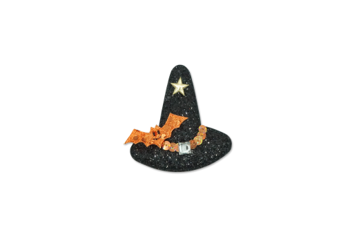 MILK X SODA WITCH HAT HAIR CLIP BLACK