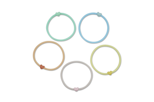 MILK X SODA TINY HEART HAIR TIE ASSORTED