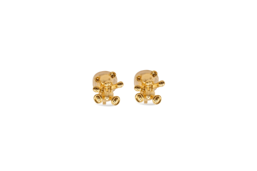 MILK X SODA LITTLE BEAR EARRINGS GOLD