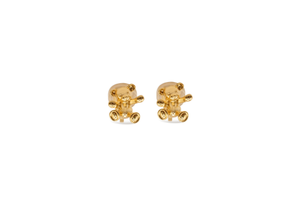 MILK X SODA LITTLE BEAR EARRINGS GOLD