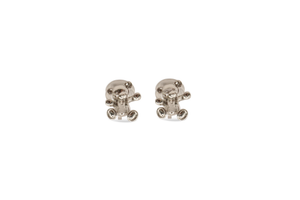 MILK X SODA LITTLE BEAR EARRINGS SILVER