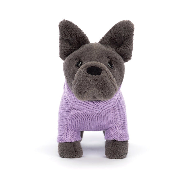 Jellycat Sweater French Bulldog Purple