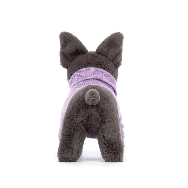 Jellycat Sweater French Bulldog Purple