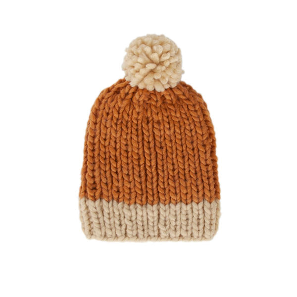 ACORN Traveller Chunky Beanie Caramel