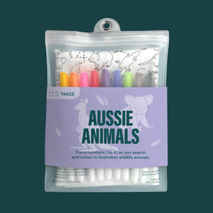 HeyDoodle 123 | Aussie Animals - Regular Mat