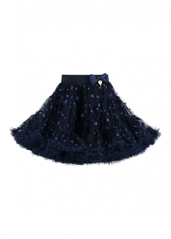 Angel's Face Star Pixie Tutu Skirt Navy