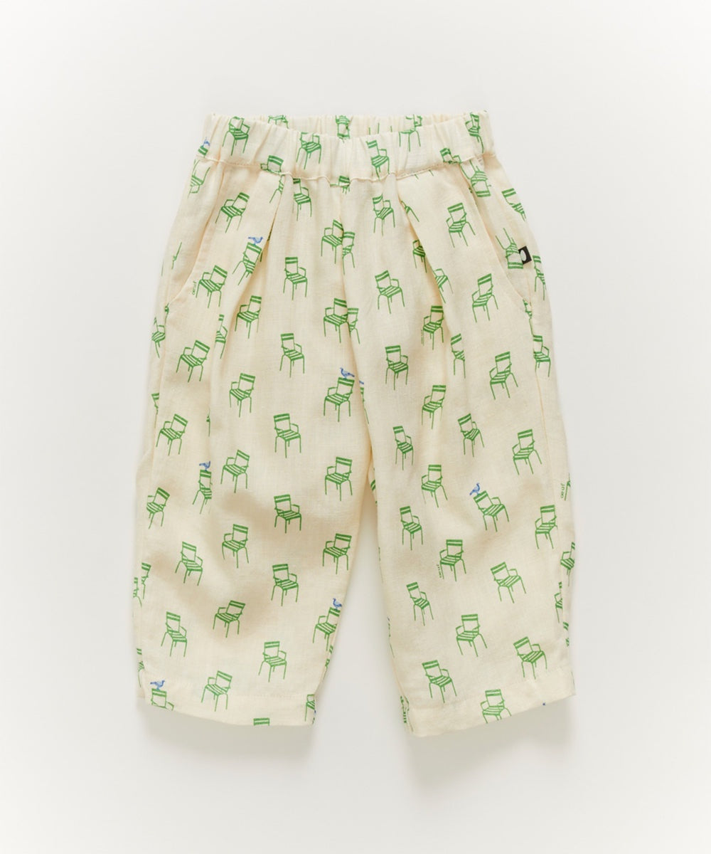 OEUF NYC Fancy Pants Gardenia/Chair