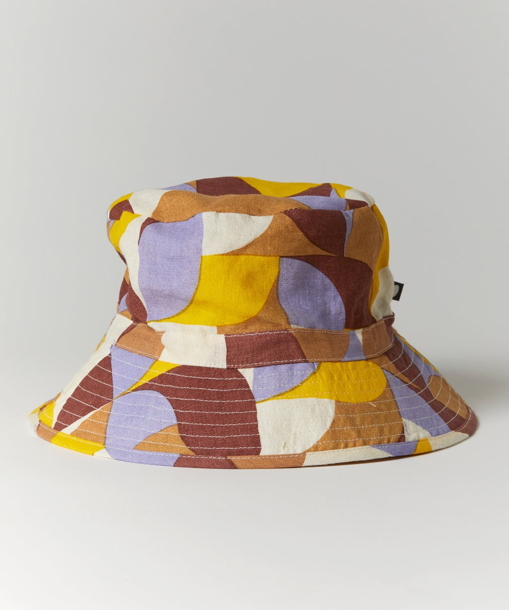 OEUF NYC Kid Hat Freesia/Geometric
