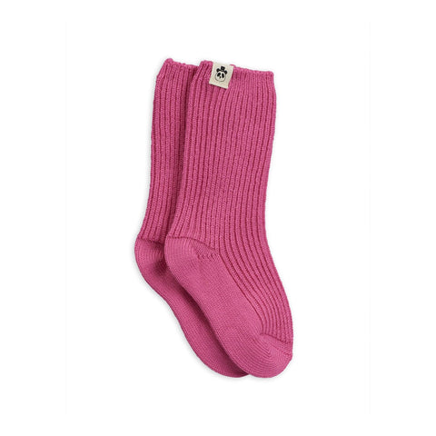 Mini Rodini WOOL SOCKS Pink