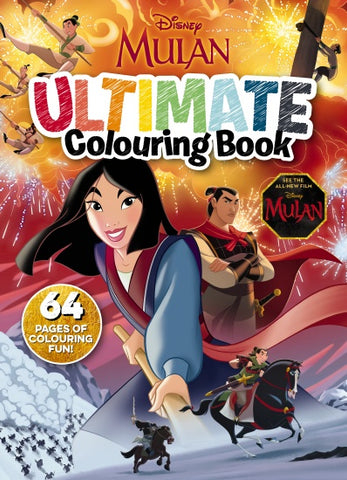 Mulan: Ultimate Colouring Book (Disney)