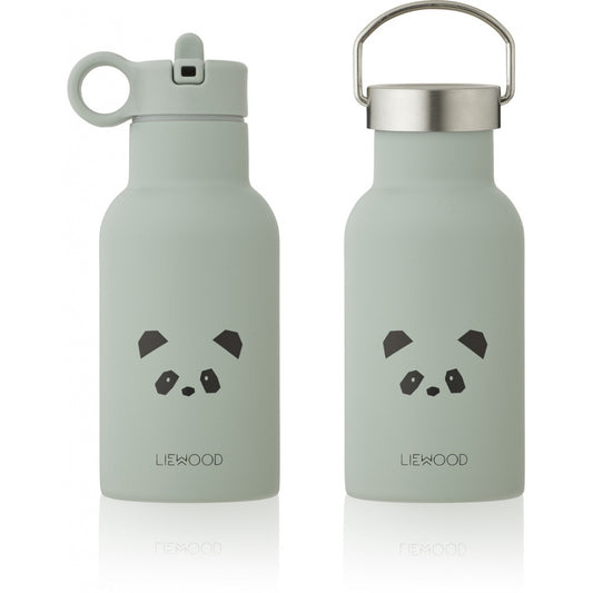 LIEWOOD ANKER WATER BOTTLE 350 ML Panda dusty mint