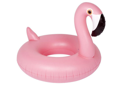 SUNNYLIFE  Luxe Pool Ring Flamingo