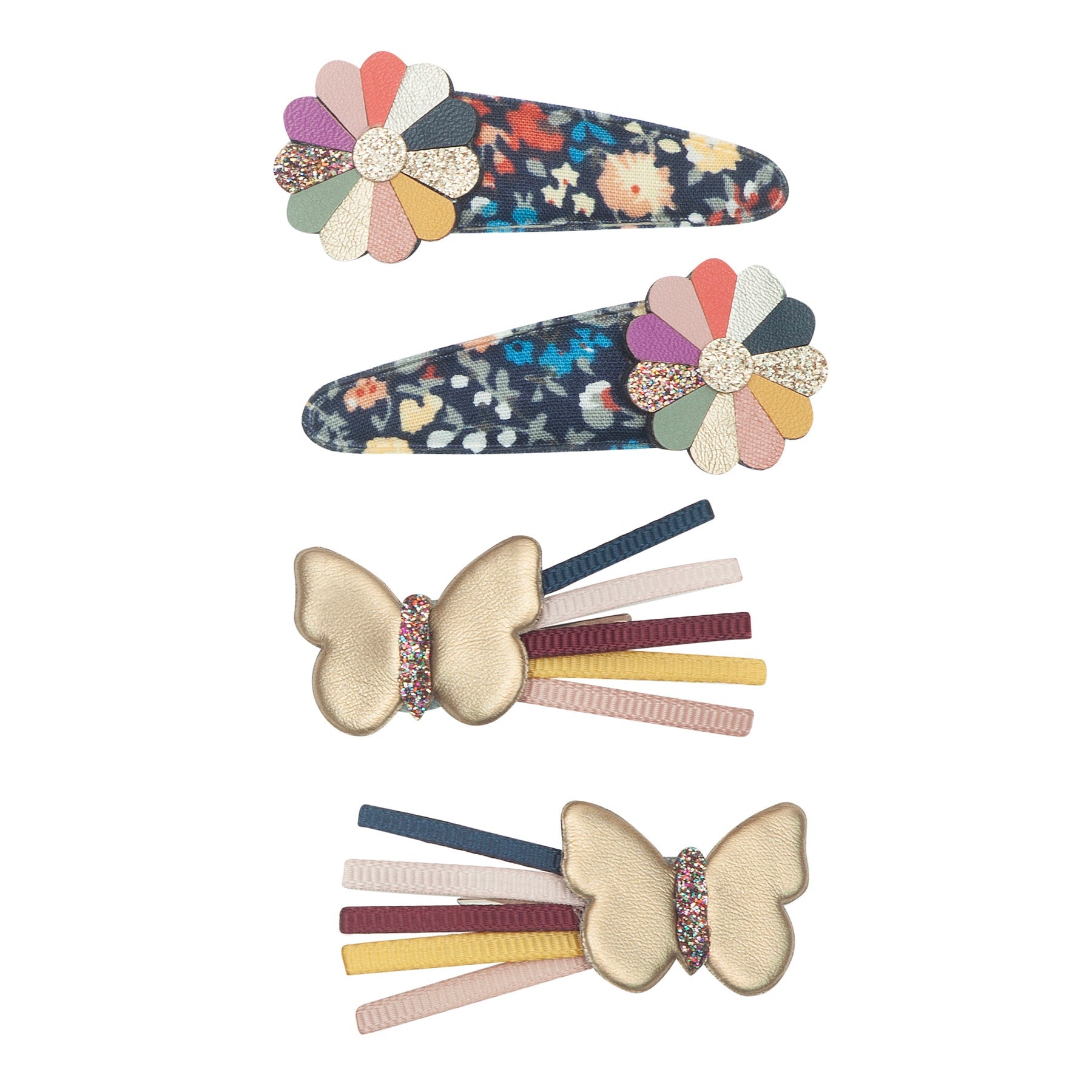 Mimi & Lula Ivy Butterfly Clips Winter Ivy