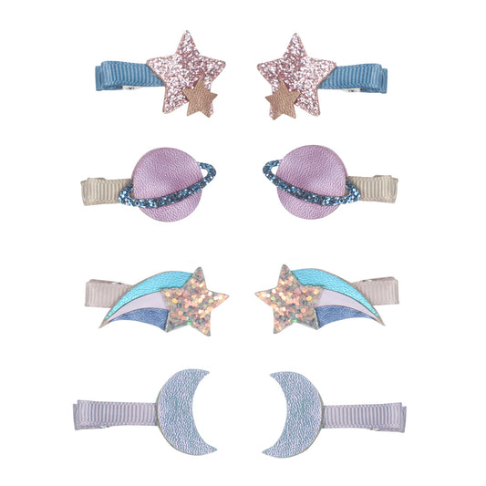 Mimi & Lula Galaxy Mini Clips SPACE UNICORN
