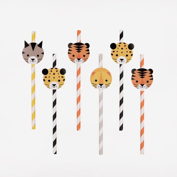 My Little Day paper straws - mini felines