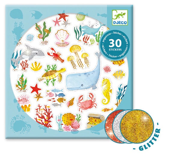 Djeco 30pc Aqua Dream Stickers