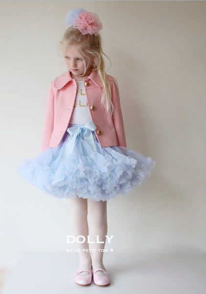 DOLLY BY LE PETIT TOM ® ALICE IN WONDERLAND PETTISKIRT LIGHT BLUE