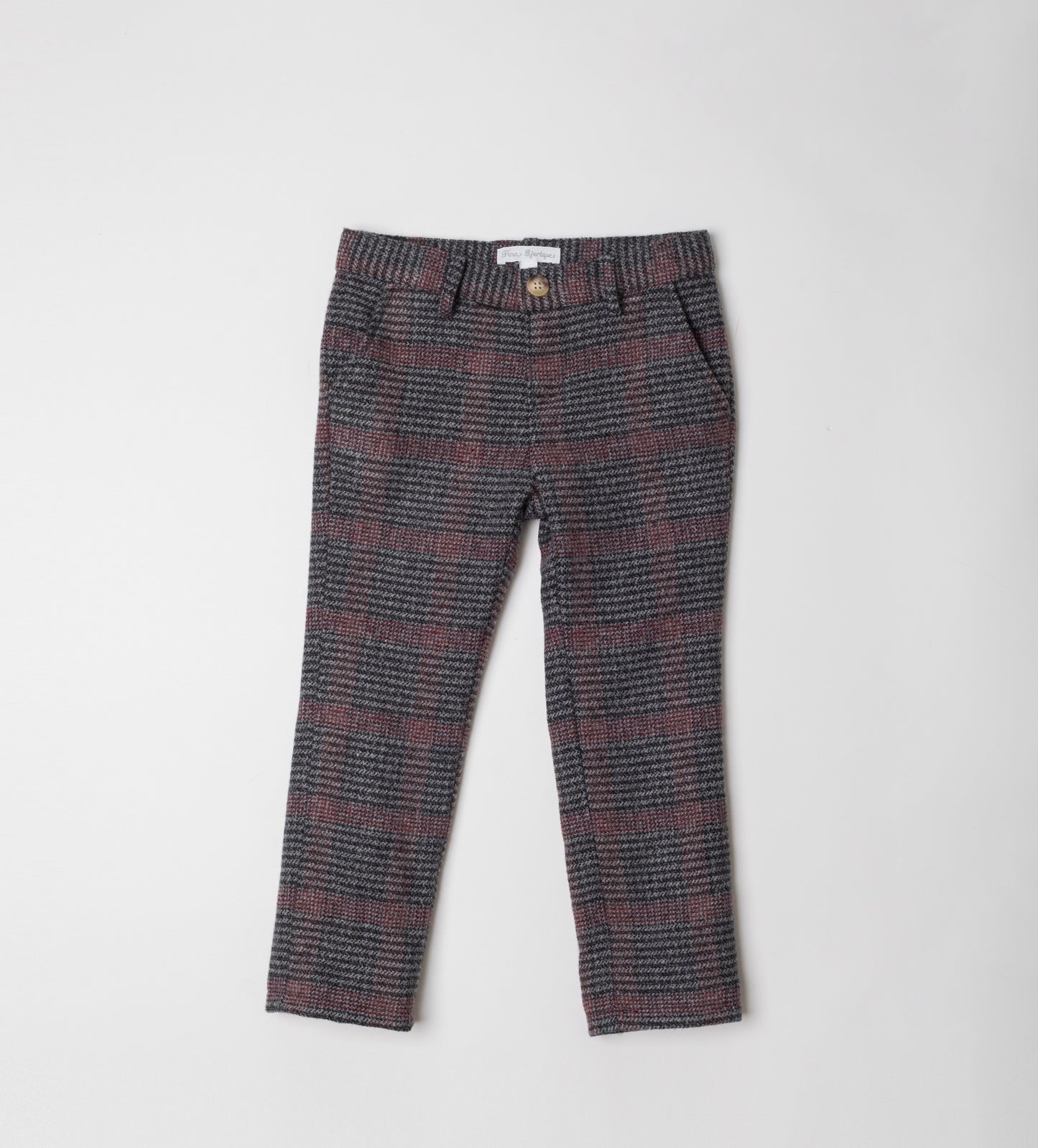 Fina Ejerique PLAID TROUSERS O20S2248