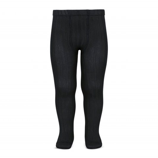 Condor BASIC RIB TIGHTS BLACK ribbed tight 900