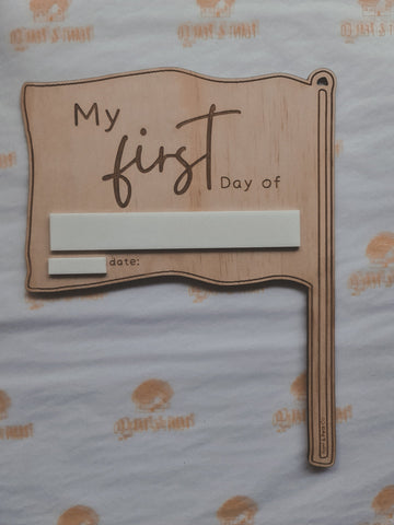 PLANT & PEAR CO First Day / Last Day milestone Flag