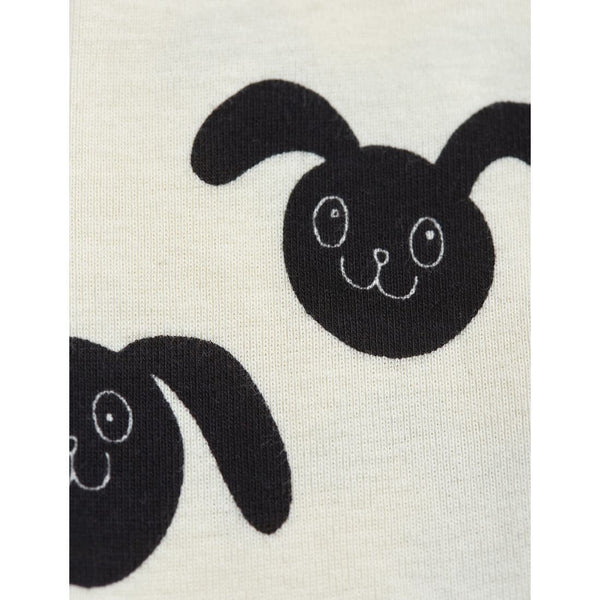 MINI RODINI RABBIT NEWBORN LEGGINGS black