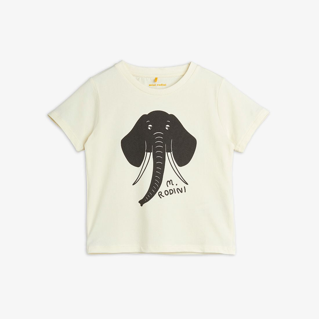 MINI RODINI ELEPHANT SP T-SHIRT OFFWHITE