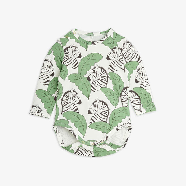 ZEBRA LONG SLEEVE BODY green