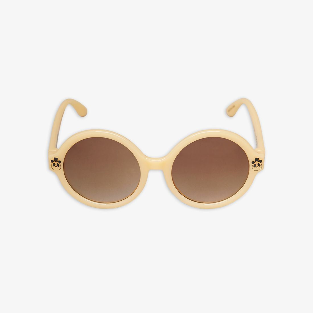 MINI RODINI ROUND SUNGLASSES BEIGE