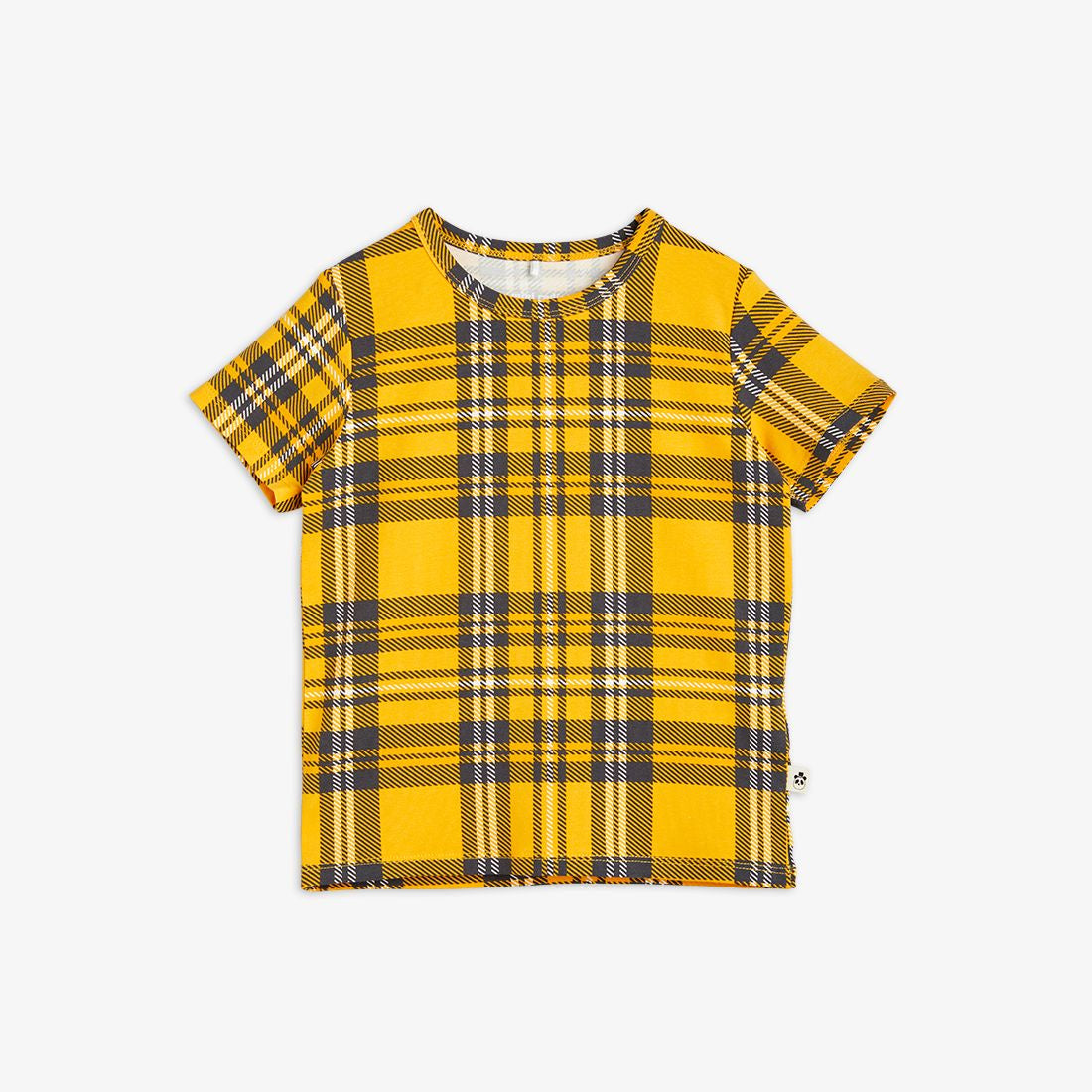 MINI RODINI CHECK T-SHIRT