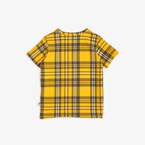 MINI RODINI CHECK T-SHIRT