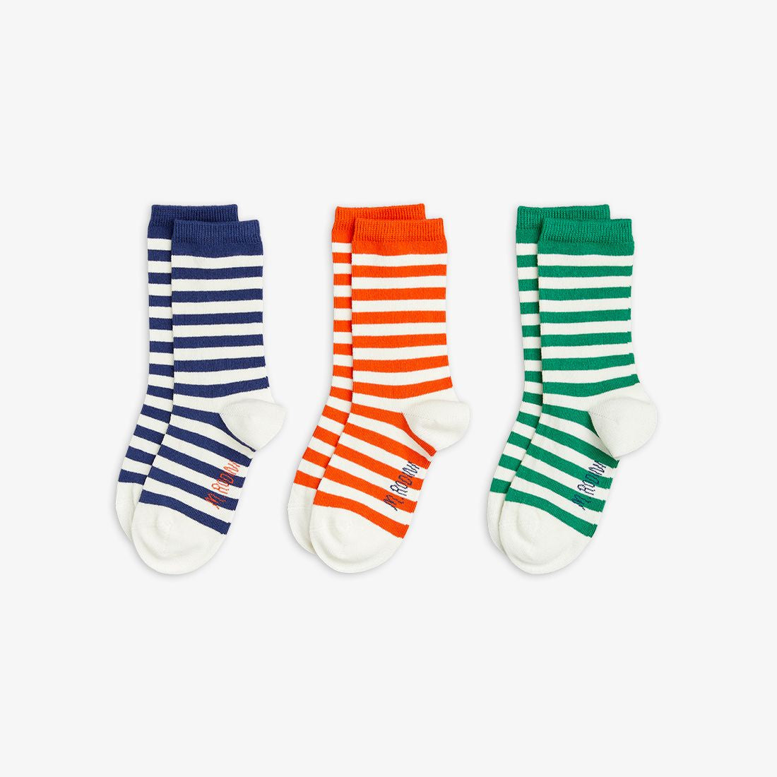 MINI RODINI 3-PACK STRIPE SOCKS