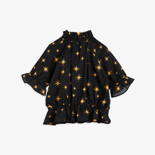 MINI RODINI STARS WOVEN BLOUSE