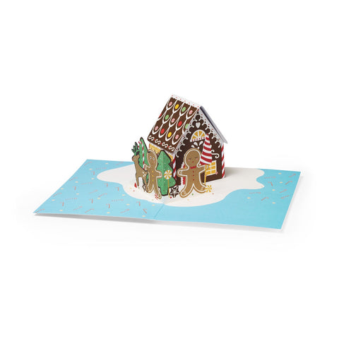 Moma 3d Holiday Cards (8pcs) - Gingerbread House