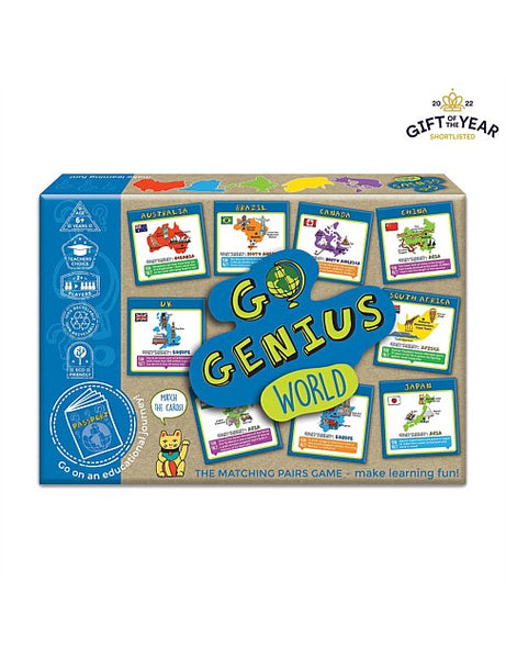 GO GENIUS WORLD - THE MATCHING PAIRS GAME