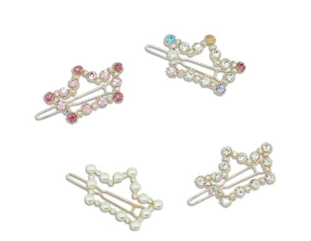 MINISTA  SHINY MINI CROWN HAIR PIN