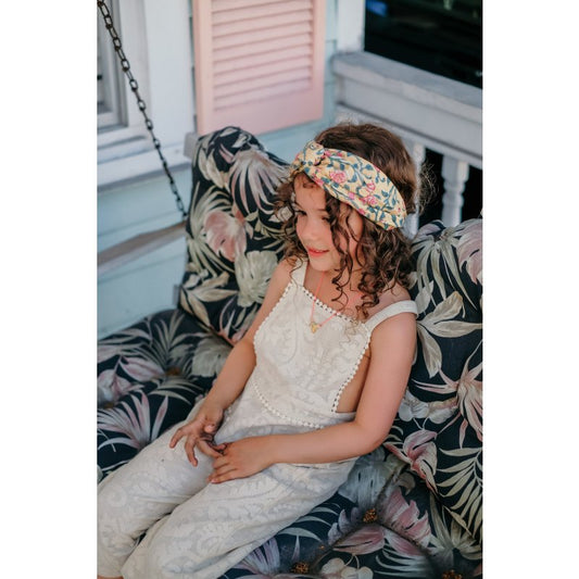 LOUISE MISHA Headband Yuriria Lemon Flowers BABY AND KIDS