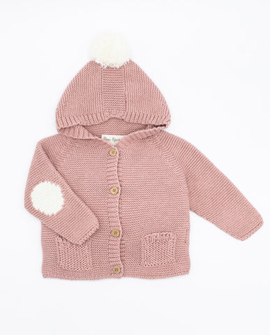 Fina Ejerique KNITTED CARDIGAN O21C89 PINK