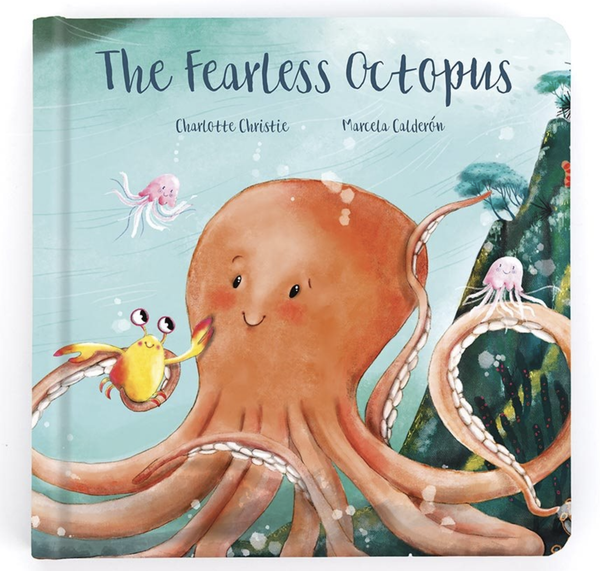 Jellycat The Fearless Octopus Book (Odell Octopus) BOOK
