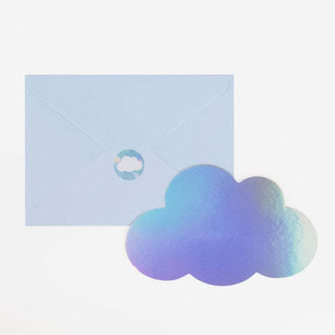 My Little Day invitations - clouds