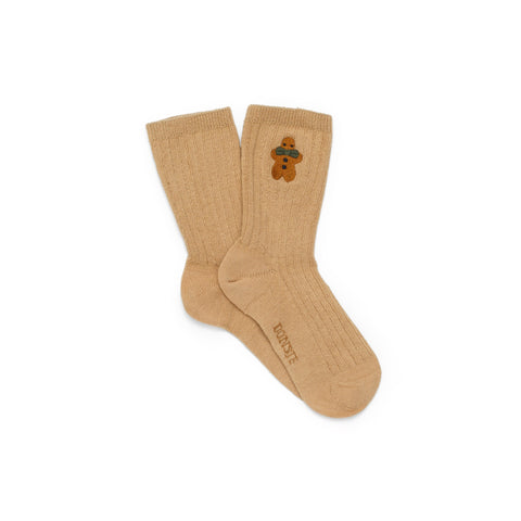 Donsje Lala Socks | Gingerbread