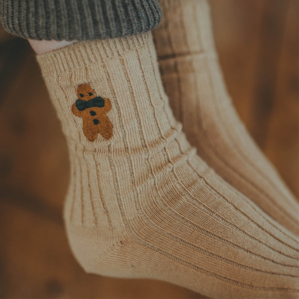 Donsje Lala Socks | Gingerbread