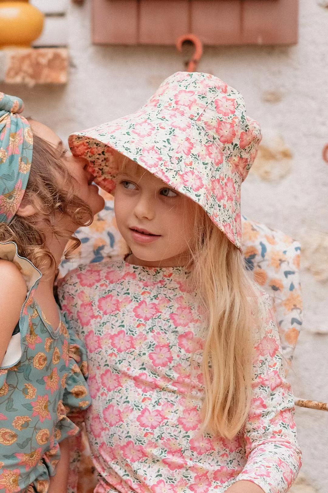 LOUISE MISHA Sun Hat Lagik Pink Meadow